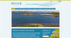 Desktop Screenshot of bryher-islesofscilly.co.uk